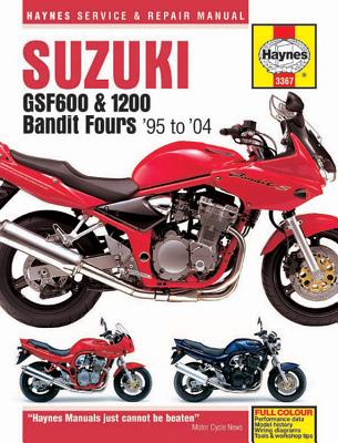 Suzuki: GSF600, 650 & 1200 Bandit Fours '95 to '06 (Haynes Service & Repair Manual) Cover Image