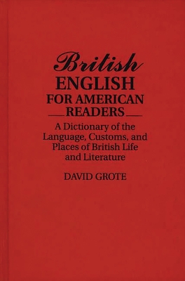 Cover for British English for American Readers