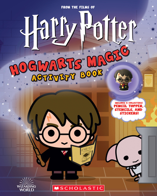 Harry Potter: Hogwarts Magic! Book with Pencil Topper  By Terrance Crawford Cover Image