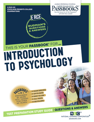 Introduction To Psychology (rce-101): Passbooks Study Guide (excelsior 