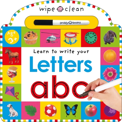 Wipe Clean: Letters (Wipe Clean Learning Books) By Roger Priddy Cover Image