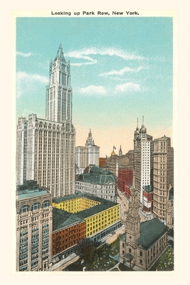 Vintage Journal Park Row, New York City By Found Image Press (Producer) Cover Image