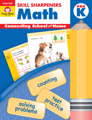 Skill Sharpeners Math Grade Pre-K (Skill Sharpeners: Math) Cover Image