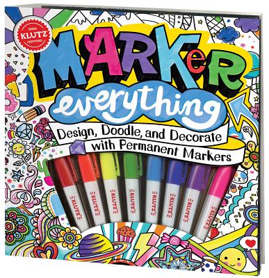 Marker Everything-Activity Bk [With 8 Permanent Mini Markers]