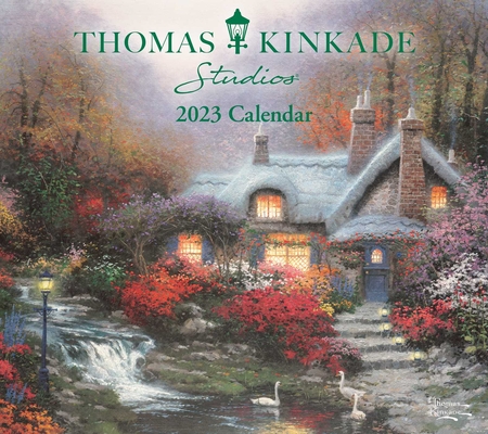 Thomas Kinkade Studios 2023 Deluxe Wall Calendar By Thomas Kinkade Cover Image