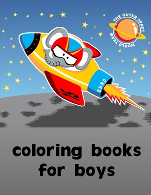 Coloring Books For Boys: Beautiful and Stress Relieving Unique Design for  Baby and Toddlers learning (Paperback)