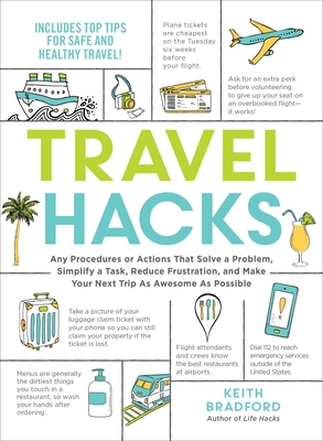 Travel Hacks: Any Procedures or Actions That Solve a Problem, Simplify a Task, Reduce Frustration, and Make Your Next Trip As Awesome As Possible Cover Image