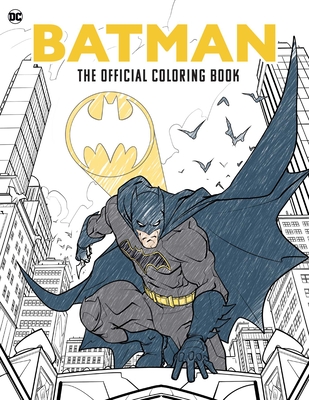 Batman: The Official Coloring Book Cover Image