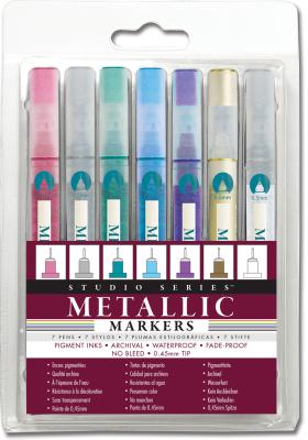 Studio Series Metallic Markers By Inc Peter Pauper Press (Created by) Cover Image