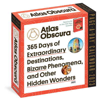 Atlas Obscura Page-A-Day Calendar 2023 By Atlas Obscura, Workman Calendars Cover Image
