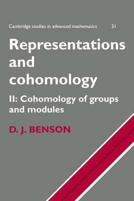 Representations and Cohomology: Volume 2, Cohomology of Groups and ...