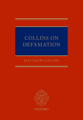 Collins on Defamation Cover Image