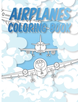 Airplanes Coloring Book By Harosign Store Cover Image