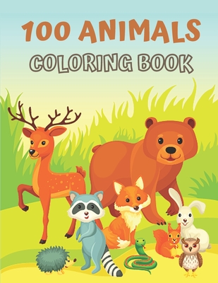 The Big Book of Animals- Coloring for adults (Paperback
