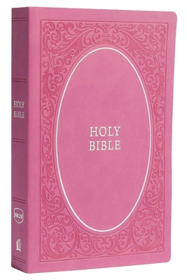 NKJV, Holy Bible, Soft Touch Edition, Imitation Leather, Pink, Comfort Print By Thomas Nelson Cover Image