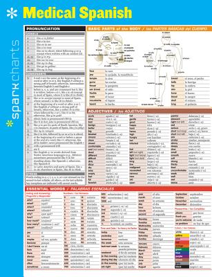 Medical Spanish Sparkcharts: Volume 40 Cover Image