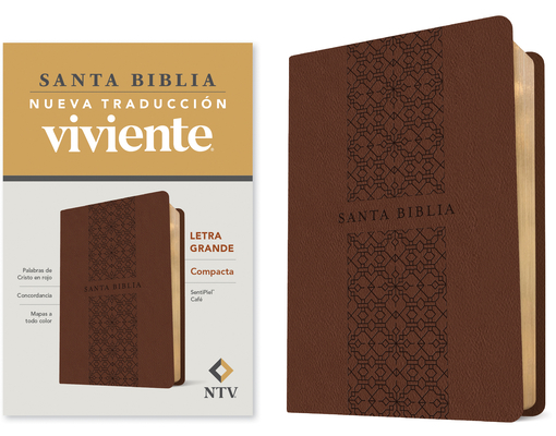 Santa Biblia Ntv, Edición Compacta, Letra Grande  Cover Image