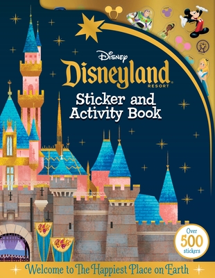 Disneyland Parks Sticker and Activity Book: with Over 500 Stickers Cover Image