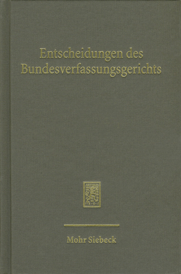 Entscheidungen Des Bundesverfassungsgerichts (Hardcover) | Politics And ...