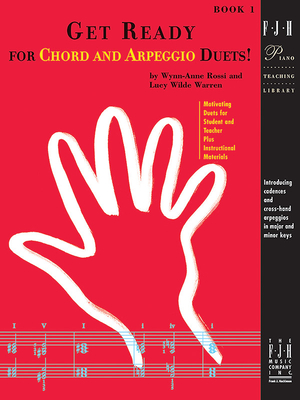 Get Ready for Chord and Arpeggio Duets!, Book 1 (Fjh Piano Teaching Library #1) Cover Image