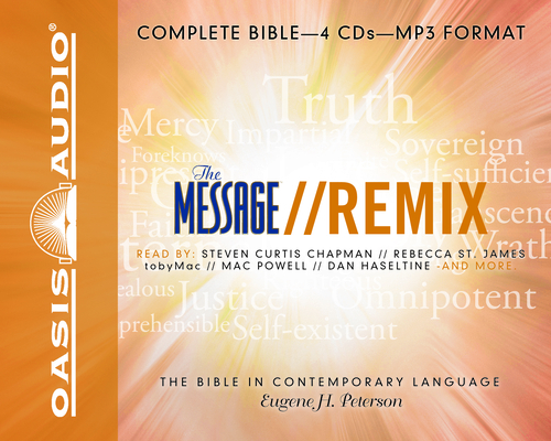 The Message Remix Bible: Complete Bible By Eugene H. Peterson, Kelly Ryan Dolan (Narrator) Cover Image