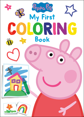 Peppa Pig: My First Coloring Book (Peppa Pig) By Golden Books, Golden Books (Illustrator) Cover Image