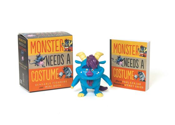 Monster Needs a Costume Bendable Figurine and Mini Book (RP Minis) By Paul Czajak Cover Image