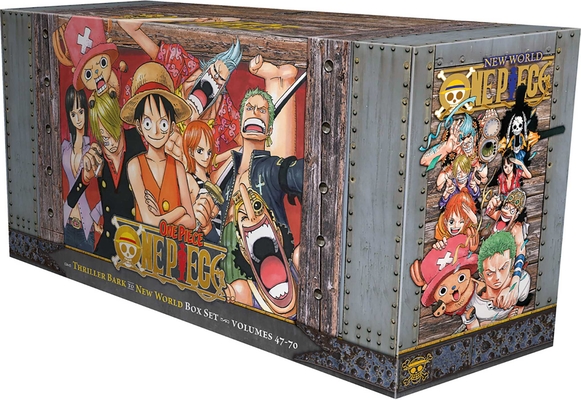 One Piece Box Set 3: Thriller Bark to New World, Volumes 47-70 cover image