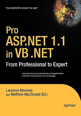 Pro ASP.NET 1.1 in VB .Net: From Professional to Expert Cover Image
