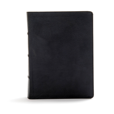 CSB Study Bible, Black Deluxe LeatherTouch: Faithful and True Cover Image