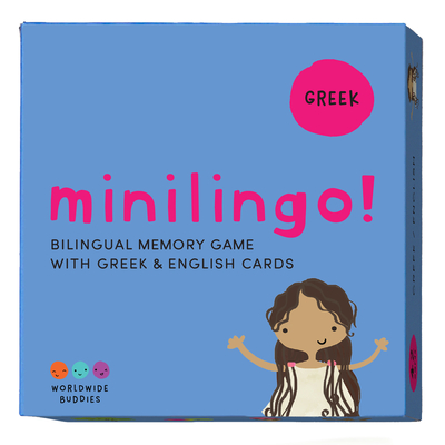 Minilingo Greek / English Bilingual Flashcards: Bilingual Memory Game with Greek & English Cards By Worldwide Buddies (Created by) Cover Image