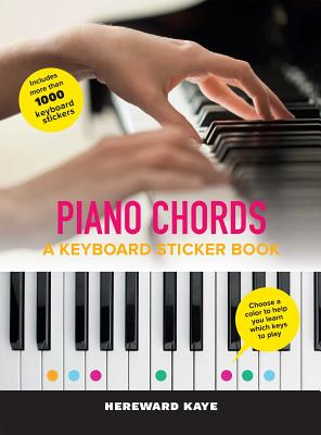 Piano Chords: A Keyboard Sticker Book: The Sticker Book Cover Image