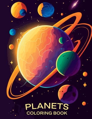Planets Coloring Book By Riki Kujohn Cover Image