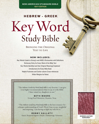 Hebrew-Greek Key Word Study Bible-NASB: Key Insights Into God's Word (Key Word Study Bibles) By Spiros Zodhiates (Editor), Warren Patrick Baker (Editor) Cover Image