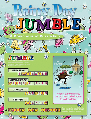 Rainy Day Jumble®: A Downpour of Puzzle Fun (Jumbles®)