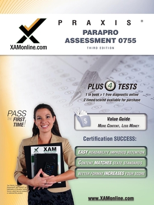 Praxis Parapro Assessment 0755 Teacher Certification Test Prep Study Guide (XAM PRAXIS #1) By Sharon A. Wynne Cover Image