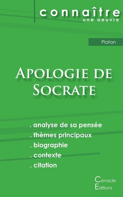 Fiche de lecture Apologie de Socrate de Platon (Analyse philosophique de référence et résumé complet) By Platon Cover Image