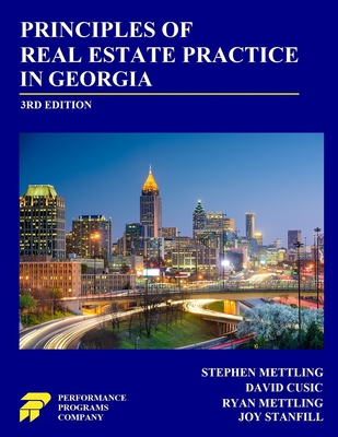 Principles of Real Estate Practice in Georgia: 3rd Edition Cover Image