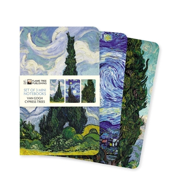 Vincent van Gogh: Cypresses Set of 3 Mini Notebooks (Mini Notebook Collections)