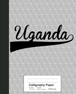 Calligraphy Paper: UGANDA Notebook By Weezag Cover Image