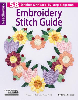 Embroidery Stitch Guide By Linda Causee Cover Image