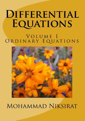 Ordinary Differential Equations By Mohammad Niksirat Cover Image
