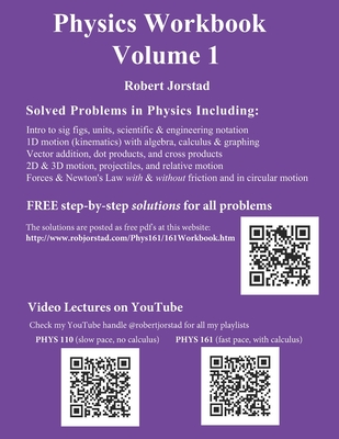 Physics Workbook Volume 1 Cover Image
