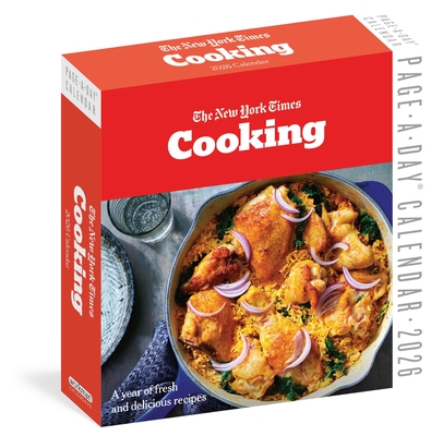 New York Times Cooking Page-A-Day® Calendar 2026: A Year of Fresh and Delicious Recipes By Workman Calendars Cover Image