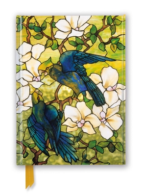 Louis Comfort Tiffany: Hibiscus and Parrots, c. 1910–20 (Foiled Journal) (Flame Tree Notebooks)