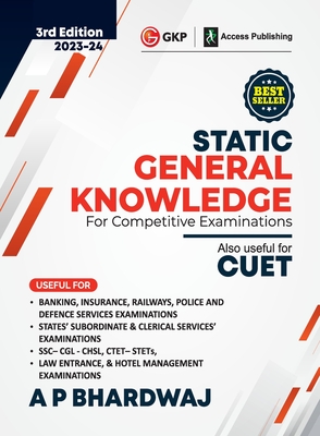 Static General Knowledge 3ed By A. P. Bhardwaj Cover Image