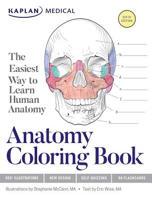 Anatomy Coloring Book Cover Image