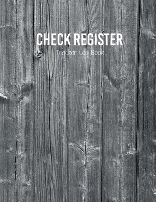 Check Register Tracker Log Book.: checking account bank statement format for collections transaction register By Amberly Love Cover Image