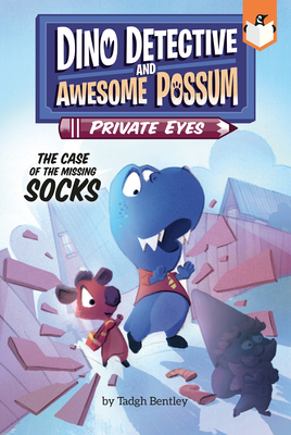 The Case of the Missing Socks #2 (Dino Detective and Awesome Possum, Private Eyes #2) Cover Image