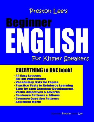 Preston Lee's Beginner English For Khmer Speakers By Matthew Preston, Kevin Lee Cover Image